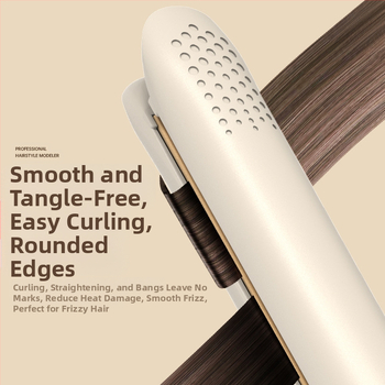 Divfunkcionāls keramikas matu veidošanas un taisnošanas instruments ar LCD displeju, daudzlīmeņu temperatūras regulēšana, 35W, 220V