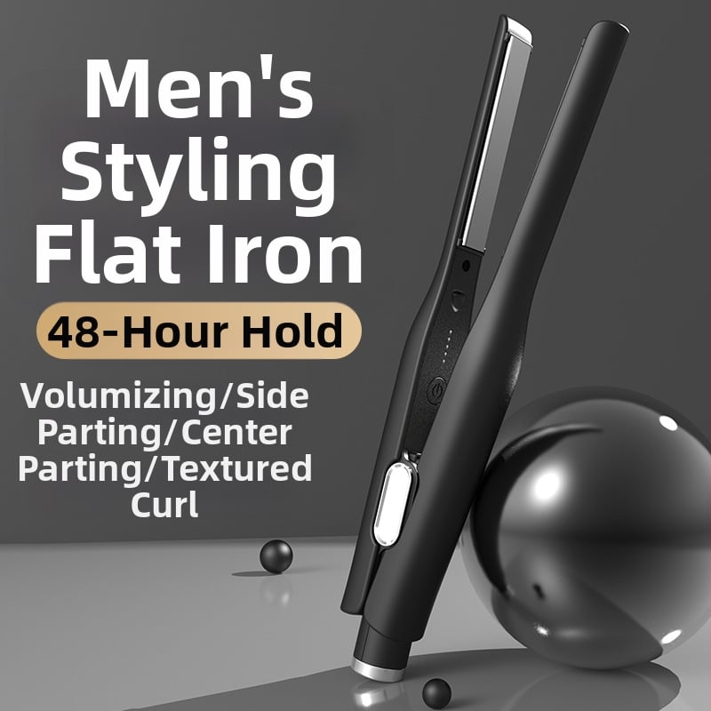 Dubultfunkcionāla elektriskā matu taisnošana un lokēšanas ierīce ar turmalīna keramikas plāksnēm, negatīvā jonu tehnoloģija, 10 pakāpju temperatūras kontrole, vads