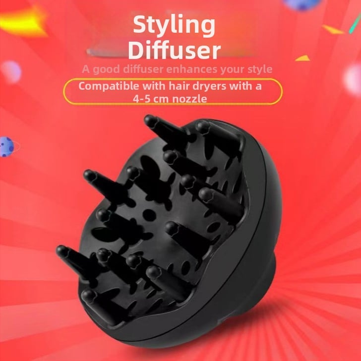 Plaukų džiovintuvo gaubtas salonui su nailono korpusu, brushless variklis, 3 oro srauto greičiai, triukšmas iki 36 dB