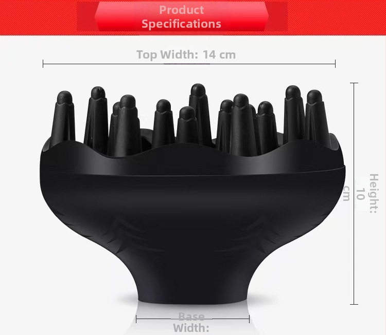 Plaukų džiovintuvo gaubtas salonui su nailono korpusu, brushless variklis, 3 oro srauto greičiai, triukšmas iki 36 dB