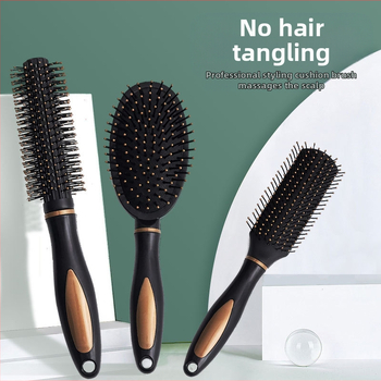 Dr. Fat Pieptene cu pernă de aer – pentru păr lung și creț, masaj, anti-statice