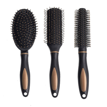 Dr. Fat Pieptene cu pernă de aer – pentru păr lung și creț, masaj, anti-statice