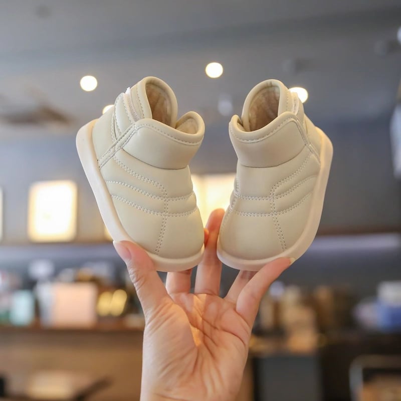 Vaikų kulkšnies batai, velūrinis viršus, unisex, amžiaus grupės 1–3, 4–6, 7–12, laisvalaikio stilius