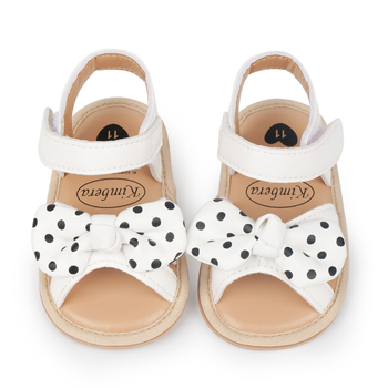 Παιδικά παπούτσια για νήπια - Στυλ πριγκίπισσα, Άνω μέρος από συνθετικό PU, Διαπνοή, Αντιολλισθητικά, Κλείσιμο Velcro