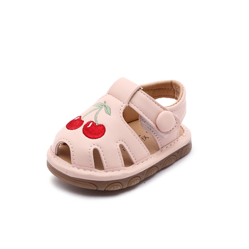 Παιδικά σανδαλάκια περπατήματος – συνθετικό δέρμα επάνω, κλείσιμο Velcro, αναπνεύσιμη άνεση, αντιολισθητική σόλα, χαμηλός αστράγαλος, καλοκαίρι και άνοιξη