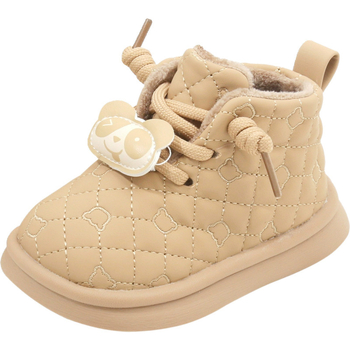 Φωτεινά παπούτσια μωρών και νήπιων - συνθετικό δέρμα εξωτερικά, χειμωνιάτικα, αντιολισθητικά, ζεστά, ηλικία 12-36 μηνών