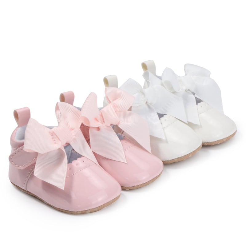 Velcro užsegimo kūdikio bateliai, PU viršutinė medžiaga, EVA padas, kvėpuojantys, neslystantys, princesės stilius, 6–12 mėnesių, pavasaris ir ruduo