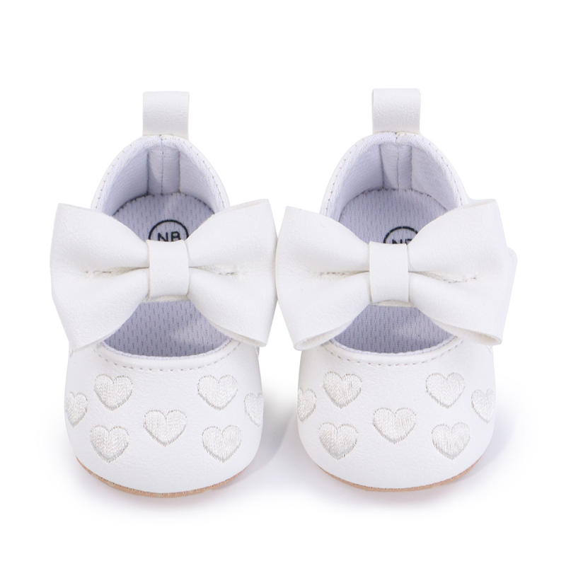 Pantofi pentru copii mici – Mary Jane, stil prințesă, din PU piele, închidere Velcro, respirabili și anti-derapare