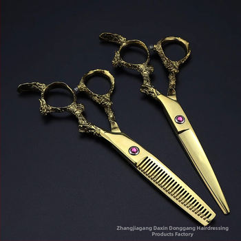 Plokščios kirpimo žirklės su 28 dantimis ir 25% retinimu