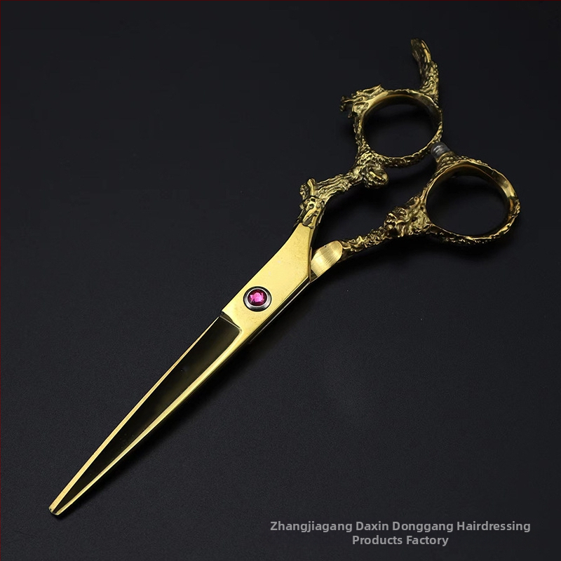 Плоски фризьорски ножици със 28 зъба и 25% разреждане — Crazy Shear