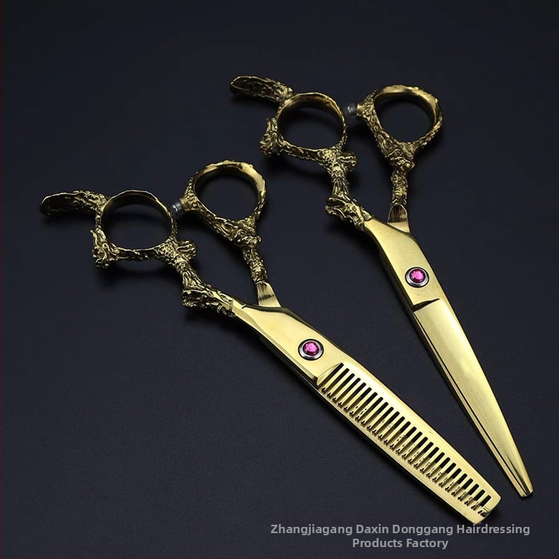 Plokščios kirpimo žirklės su 28 dantimis ir 25% retinimu