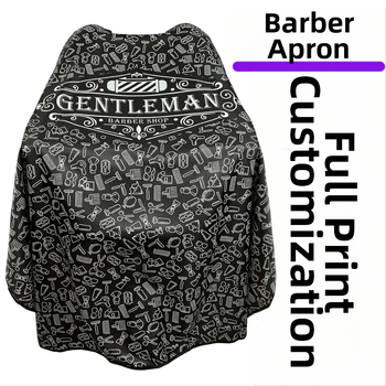 Profesionāls frizieru apmetnis ar antistatisku un nelipīgu virsmu, piemērots frizieru salonam