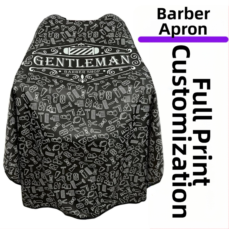 Profesionāls frizieru apmetnis ar antistatisku un nelipīgu virsmu, piemērots frizieru salonam