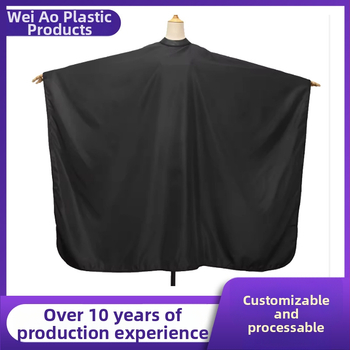 Silikona apmetnis frizierim, caurspīdīgs, ūdensizturīgs, nelips, salonam