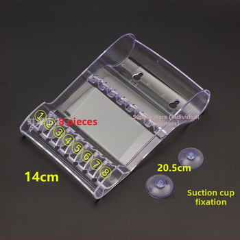 Frizieru šķērēm kaste ar neslīdošu turētāju – frizieru salonam organizētājs