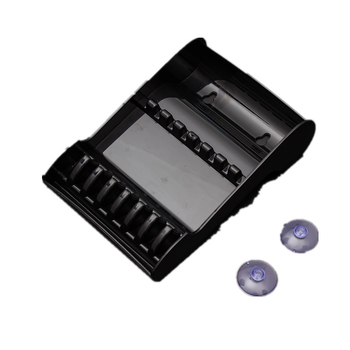 Frizieru šķērēm kaste ar neslīdošu turētāju – frizieru salonam organizētājs