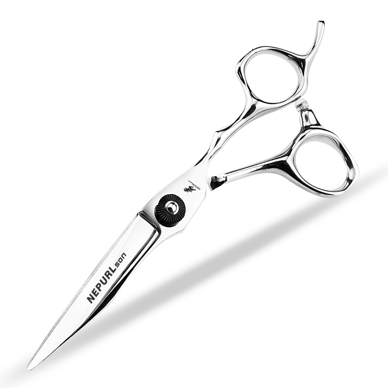 Nepurlson ψαλίδι κομμωτικής με σπαθώδη λεπίδα διπλής όψεως, 8H σκληρότητα