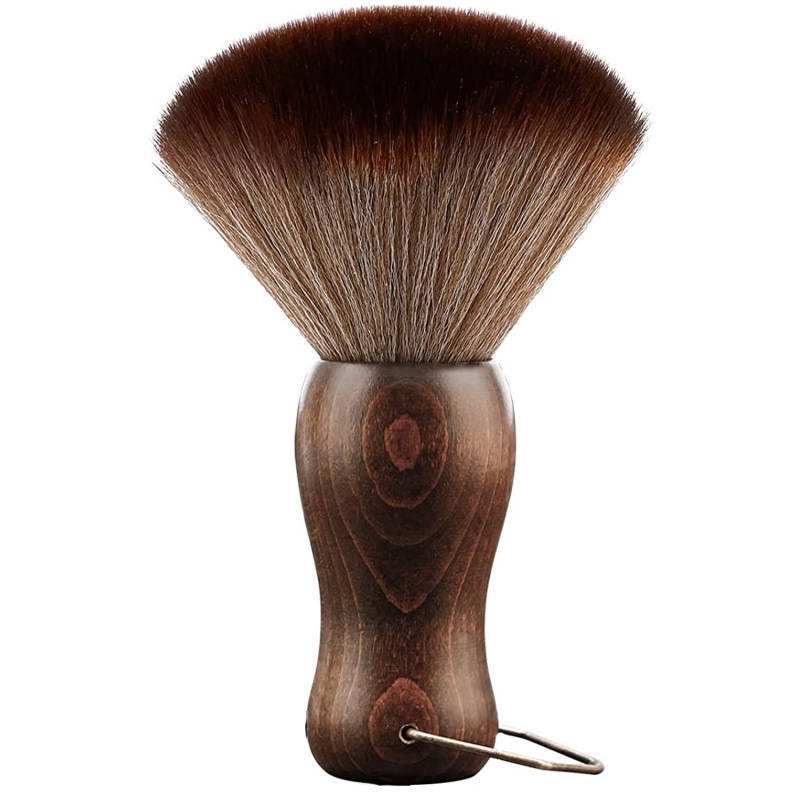 Unelte de coafură — perie din fibră moale pentru curățare, greutate netă 120 g, brand Haircut and hair removal, pentru uz general