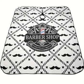 Matu krāsošanas šalle, ūdensdroša, profesionālam frizieru salonam, pieaugušo izmantošanai, krāsošanai un skūšanai