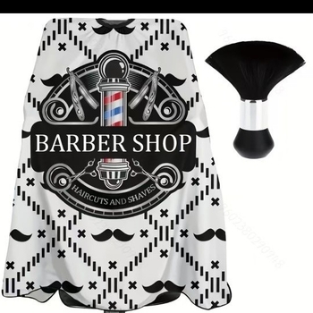 Matu krāsošanas šalle, ūdensdroša, profesionālam frizieru salonam, pieaugušo izmantošanai, krāsošanai un skūšanai