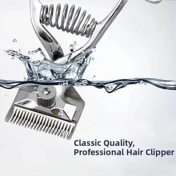 Χειροκίνητο Κουρευτικό Μαλλιών για Οικιακή Χρήση — Χαμηλός Θόρυβος, Ρετρό Στυλ Κομμωτικής, Guizaki