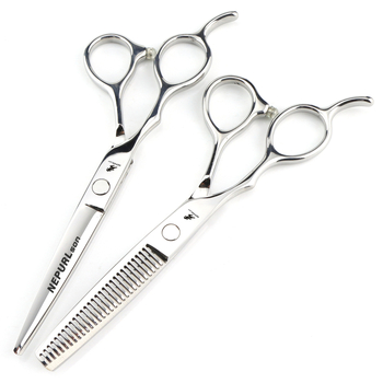 Αριστερόχειρα ψαλίδια κοπής με οδοντωμένες λεπίδες — Nepurlson