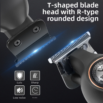 SOLIMPIA Pievienojams matu griezējs ar titāna sakausējuma asmeni, noņemama un mazgājama asmens, baterijas darbības laiks 1–3 stundas, ūdensdrošs, klusums 36–45 dB