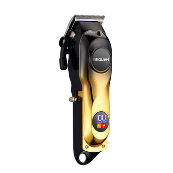 Matu griezējs ar iebūvētu litija bateriju, nerūsējoša tērauda lāpstiņas, trokšņa diapazons 46–70 dB, baterijas ietilpība 800–1000 mAh