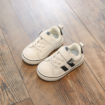 Παιδικά casual sneakers για μωρά με επάνω μέρος από μικροϊνικό δέρμα, Velcro κλείσιμο, σχέδιο με χρωματικούς μπλοκ, υψηλό άνω μέρος, κατάλληλα για 12–36 μήνες