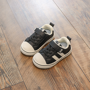 Παιδικά casual sneakers για μωρά με επάνω μέρος από μικροϊνικό δέρμα, Velcro κλείσιμο, σχέδιο με χρωματικούς μπλοκ, υψηλό άνω μέρος, κατάλληλα για 12–36 μήνες