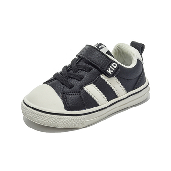 Παιδικά casual sneakers για μωρά με επάνω μέρος από μικροϊνικό δέρμα, Velcro κλείσιμο, σχέδιο με χρωματικούς μπλοκ, υψηλό άνω μέρος, κατάλληλα για 12–36 μήνες