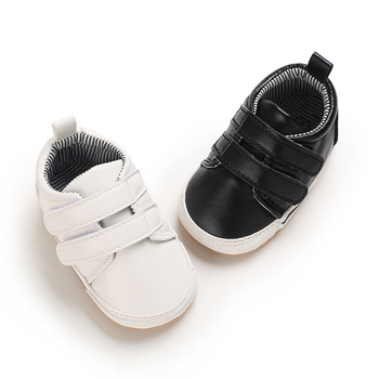 Unisex zīdaiņu apavi staigāšanai 12–36 mēnešiem, elpojoši, no mākslīgās PU ādas, ar Velcro pretslīdēšanu, pavasaris-rudens