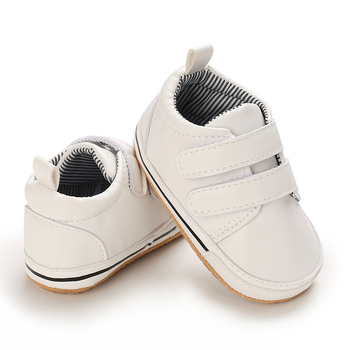 Unisex zīdaiņu apavi staigāšanai 12–36 mēnešiem, elpojoši, no mākslīgās PU ādas, ar Velcro pretslīdēšanu, pavasaris-rudens