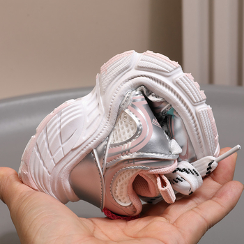 Παιδικά αθλητικά παπούτσια για τρέξιμο – αναπνεύσιμο επάνω μέρος από δίχτυ, unisex, για ηλικίες 1-3 και 4-6 ετών