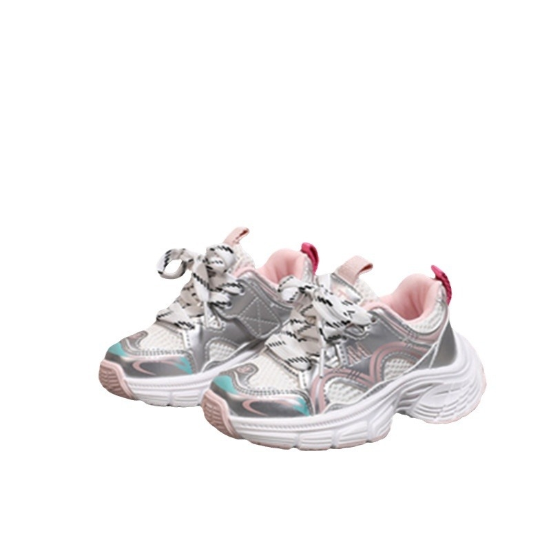 Pantofi sport pentru copii – partea superioară din plasă respirabilă, unisex, pentru vârstele 1-3 și 4-6 ani