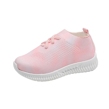 Παπούτσια για κορίτσια: ανάπνευσιμες ελαφριές mesh sneakers με κορδόνια, σόλα από καουτσούκ; κατάλληλα για παιδιά 1–6 ετών, άνοιξη-καλοκαίρι-φθινόπωρο