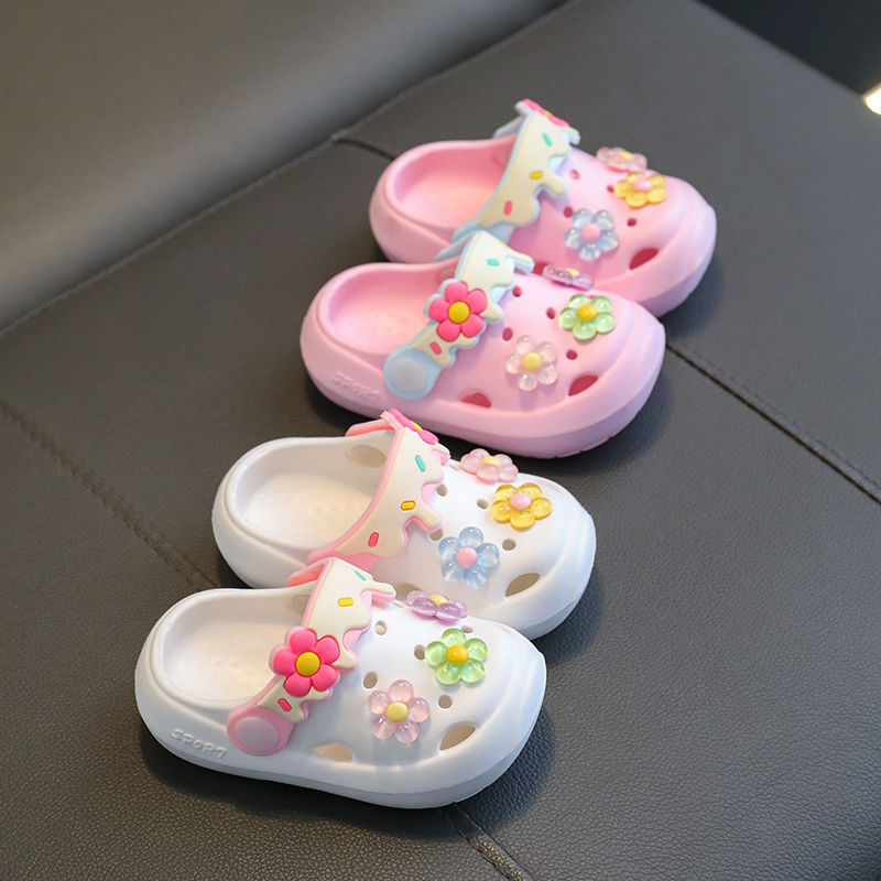 Bērnu EVA sandales ar aizvērtu pirkstu meitenēm 2–5 gadi