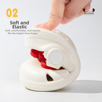 Bērnu EVA sandales meitenēm ar karikatūras motīvu, elpojošas un izturīgas, EVA virsma un EVA zole, vasara