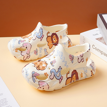 Bērnu EVA sandales, universālas, izdruka ar animētiem tēliem, vasara 2024, pretslīdošas