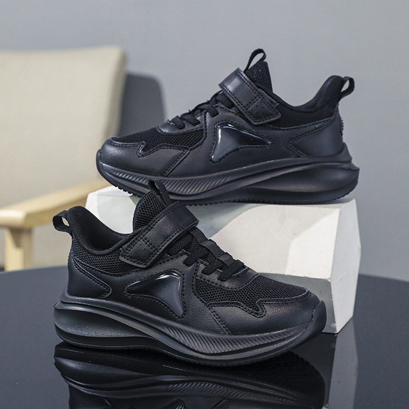 Vaikiški bėgimo bateliai su tinkleliu viršumi, Velcro užsegimas, MD padas, dryžuotas raštas