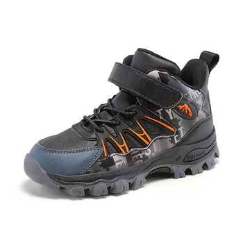 Παιδικά ορειβατικά παπούτσια για όλες τις εποχές – αδιάβροχα, αναπνεύσιμα, ελαφρά, αντιολισθητικά, κλείσιμο Velcro