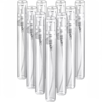 Kelioninis kosmetikos buteliukų rinkinys – plastikinis, perpildomas parfumo purkštuvas, modelis SF256SD56FD (Plastikinis; Perpildomas; Model SF256SD56FD)