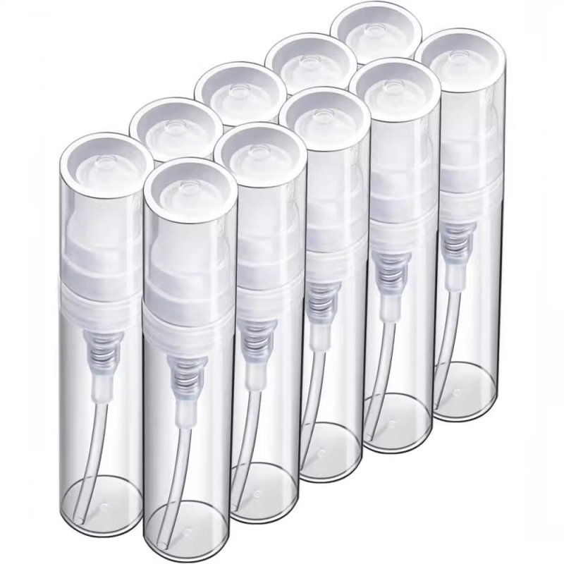 Kelioninis kosmetikos buteliukų rinkinys – plastikinis, perpildomas parfumo purkštuvas, modelis SF256SD56FD (Plastikinis; Perpildomas; Model SF256SD56FD)