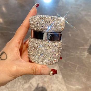 XZ9256 Diamantinis kremų buteliukas veidui, kremos dozuojamasis buteliukas mėginiams, kelioninis kosmetikos rinkinys