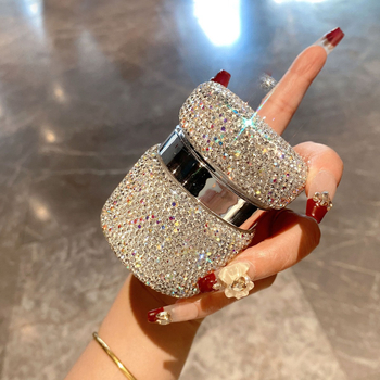 XZ9256 Diamantinis kremų buteliukas veidui, kremos dozuojamasis buteliukas mėginiams, kelioninis kosmetikos rinkinys