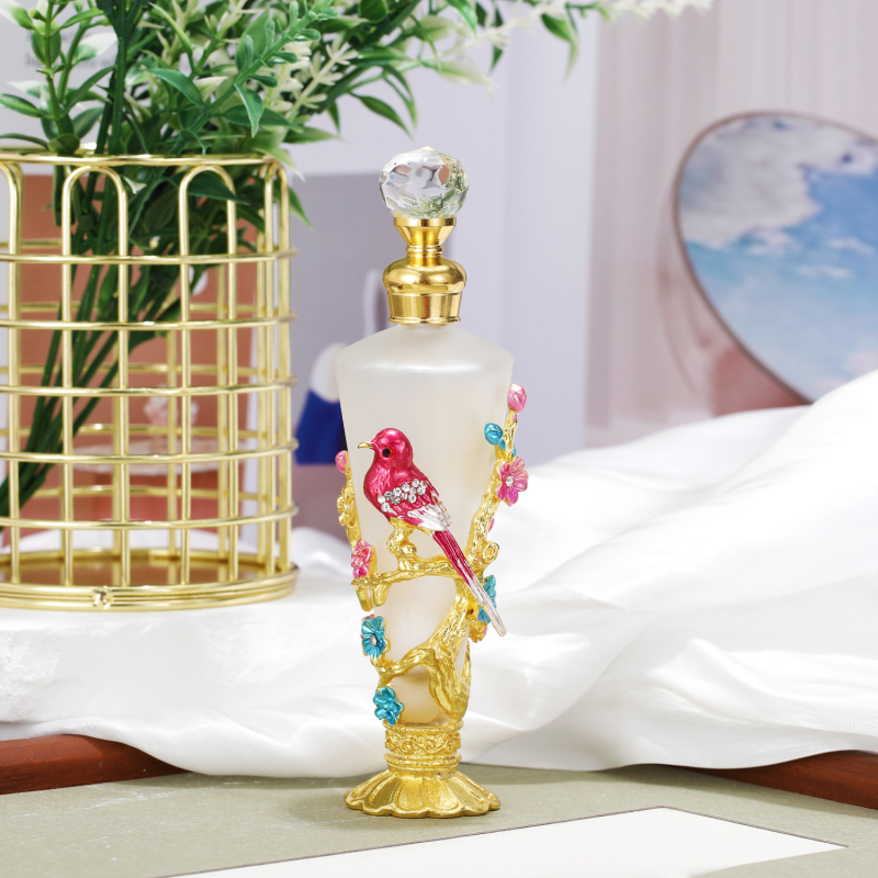 Stiklinė parfumo buteliukas su elektroplakacijos paviršiumi, nešiojamas, Youwu prekinis ženklas, pagaminta Kinijoje