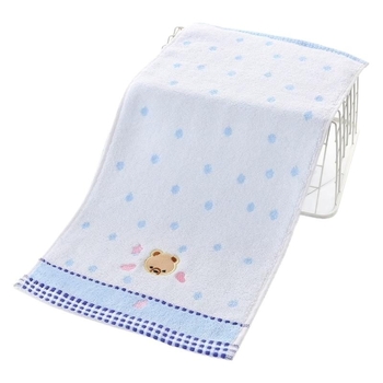 Vaikų medvilninis veido rankšluostis, minkštas ir sugeriantis, 100–120 g, namams ir darželiui, Personalizavimas galimas