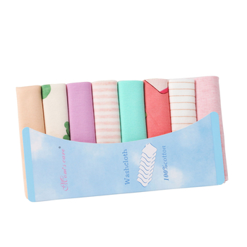 Mom`s Care 8-pack βαμβακερών θηκών σίτισης για μωρά 0–3 ετών, αντι-λερώ, μοτίβα: ζωάκια, ριγές, μονόχρωμα