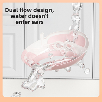 Kūdikių šampūno kepurė su akių ir ausų apsauga, atspari vandeniui, reguliuojama, PP medžiaga, Taizhou kilmė