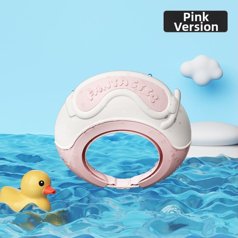 Kūdikių šampūno kepurė su akių ir ausų apsauga, atspari vandeniui, reguliuojama, PP medžiaga, Taizhou kilmė